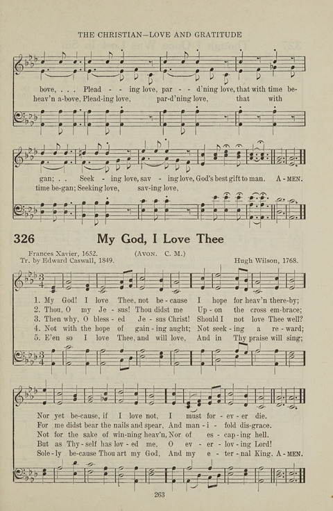 Service Hymnal: with responsive readings, appropriate for all Protestant religious activities page 255