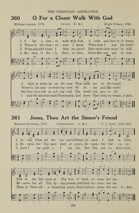 Service Hymnal: with responsive readings, appropriate for all Protestant religious activities page 284
