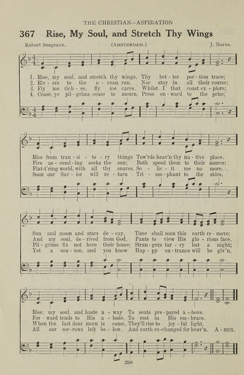 Service Hymnal: with responsive readings, appropriate for all Protestant religious activities page 290