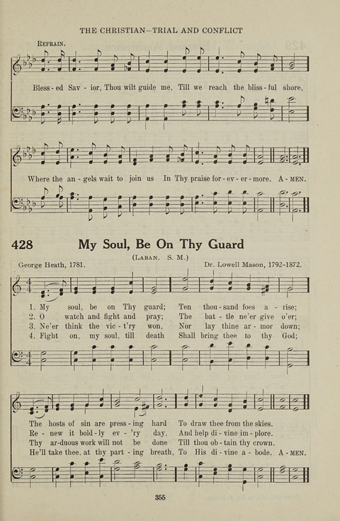 Service Hymnal: with responsive readings, appropriate for all Protestant religious activities page 347
