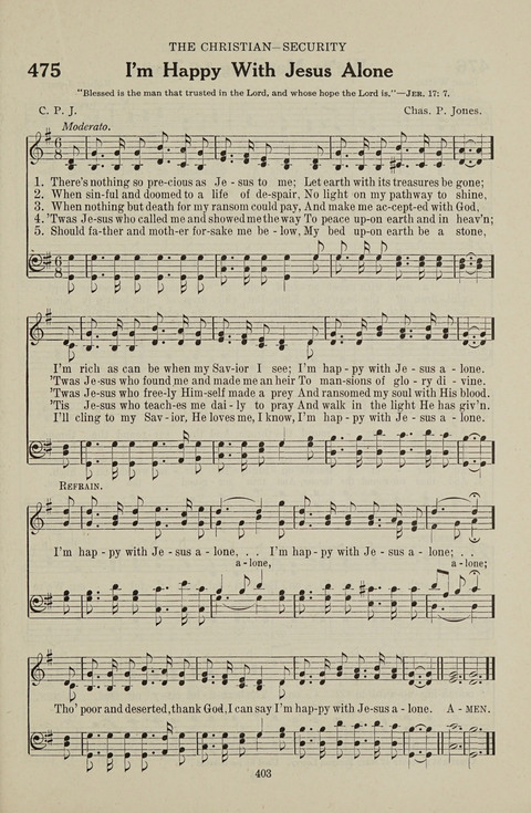Service Hymnal: with responsive readings, appropriate for all Protestant religious activities page 395