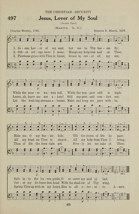 Service Hymnal: with responsive readings, appropriate for all Protestant religious activities page 417