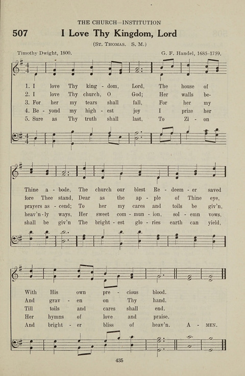 Service Hymnal: with responsive readings, appropriate for all Protestant religious activities page 427