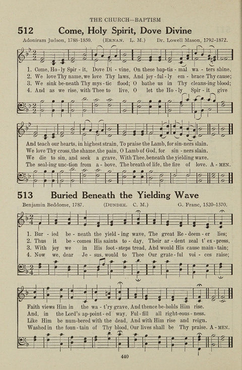 Service Hymnal: with responsive readings, appropriate for all Protestant religious activities page 432