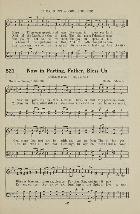 Service Hymnal: with responsive readings, appropriate for all Protestant religious activities page 437