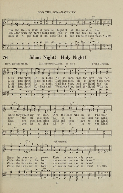 Service Hymnal: with responsive readings, appropriate for all Protestant religious activities page 53