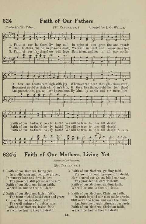 Service Hymnal: with responsive readings, appropriate for all Protestant religious activities page 533
