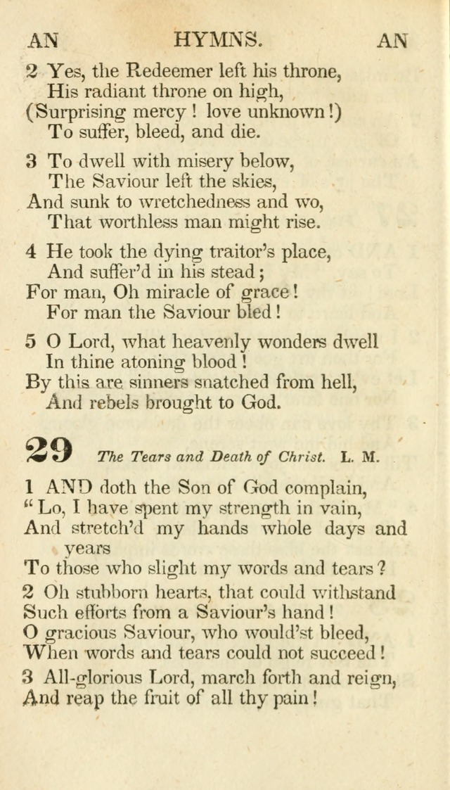 A Selection of Hymns, adapted to the devotions of the closet, the family, and the social circle; and containing subjects appropriate to the monthly concerns of prayer for the success... page 38