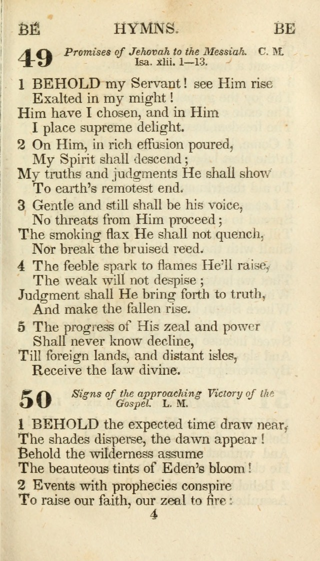 A Selection of Hymns, adapted to the devotions of the closet, the family, and the social circle; and containing subjects appropriate to the monthly concerns of prayer for the success... page 53