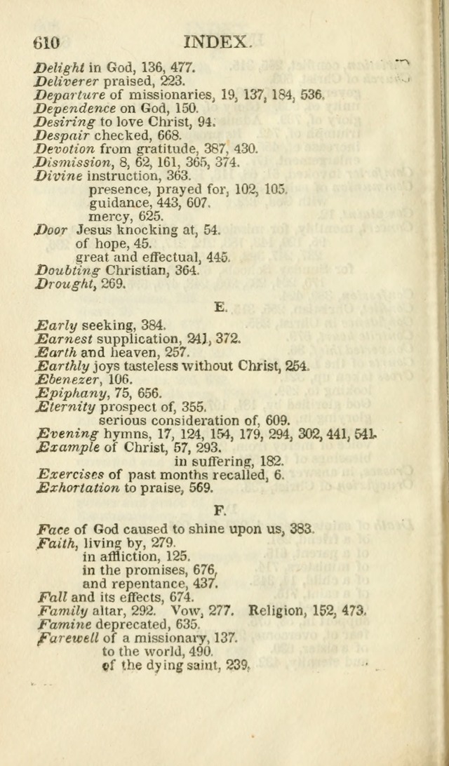 A Selection of Hymns, adapted to the devotions of the closet, the family, and the social circle; and containing subjects appropriate to the monthly concerns of prayer for the success... page 626