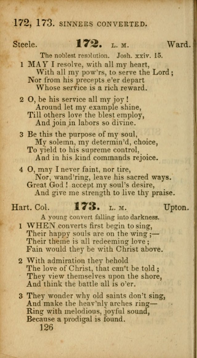 Select Hymns: adapted to the devotional exercises of the Baptist denomination (2nd ed.) page 126