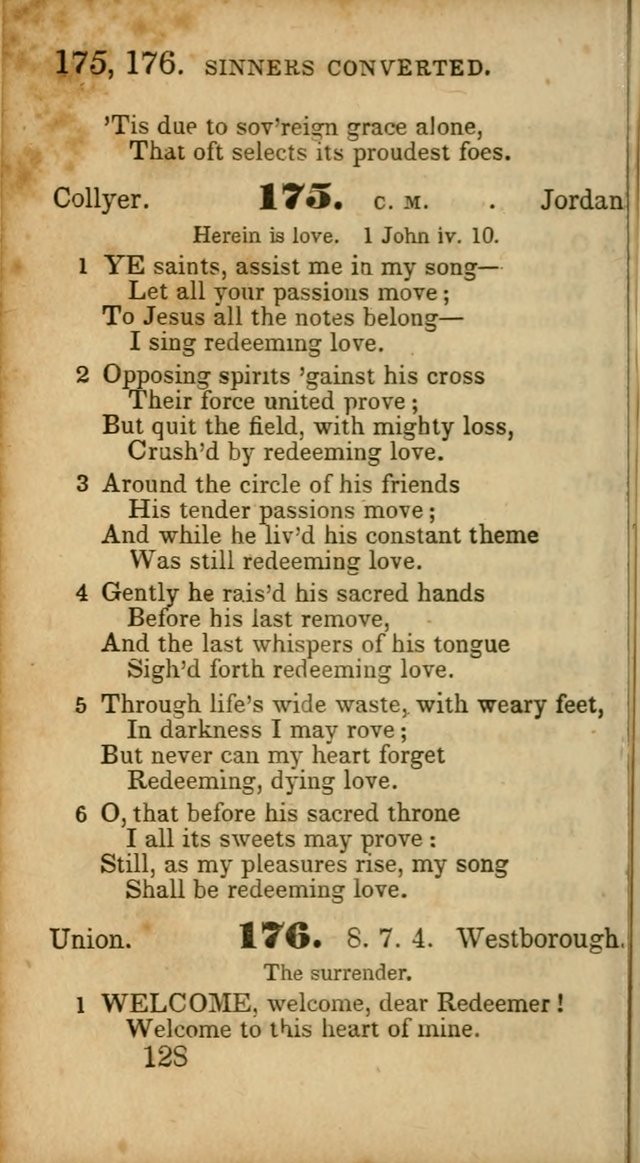 Select Hymns: adapted to the devotional exercises of the Baptist denomination (2nd ed.) page 128