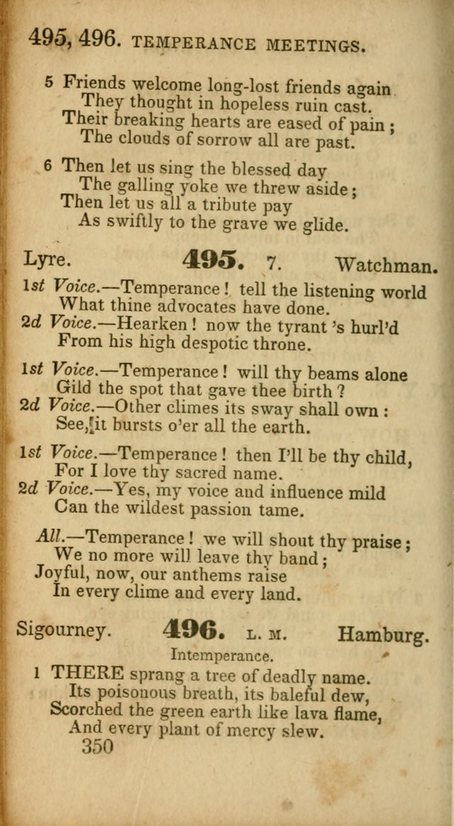 Select Hymns: adapted to the devotional exercises of the Baptist denomination (2nd ed.) page 350