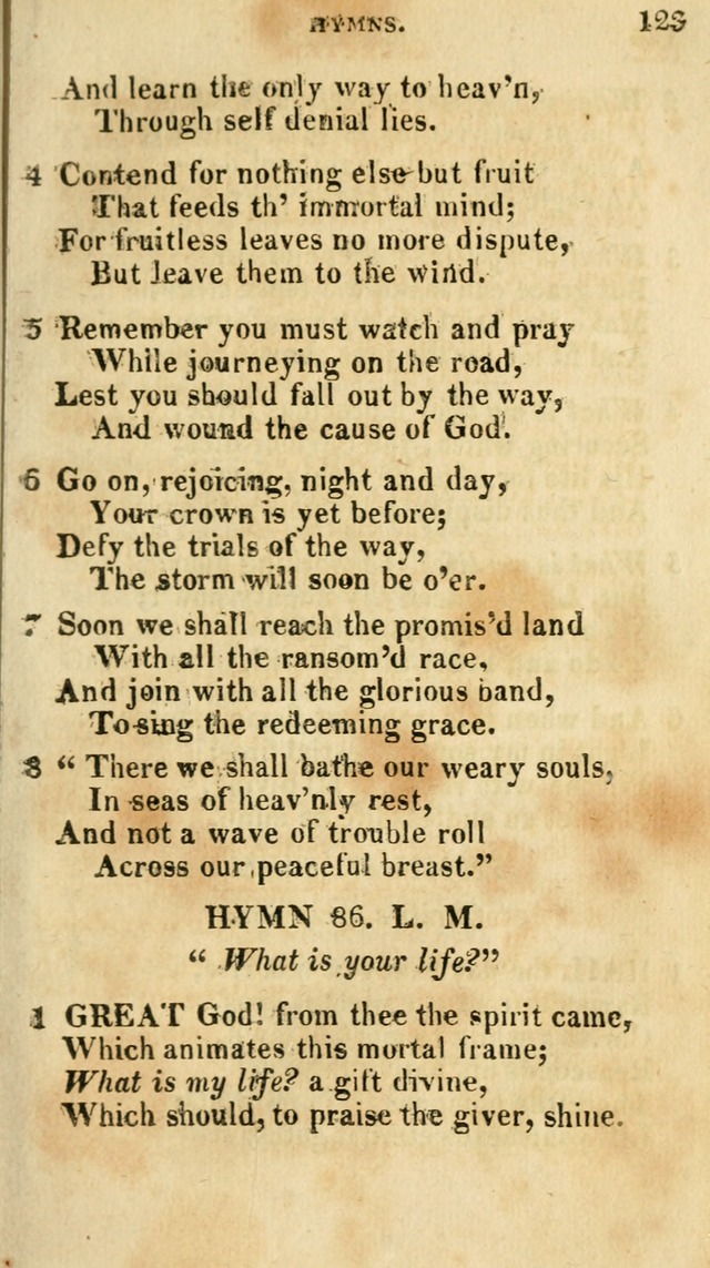 A Selection of Hymns, from the Best Authors page 127
