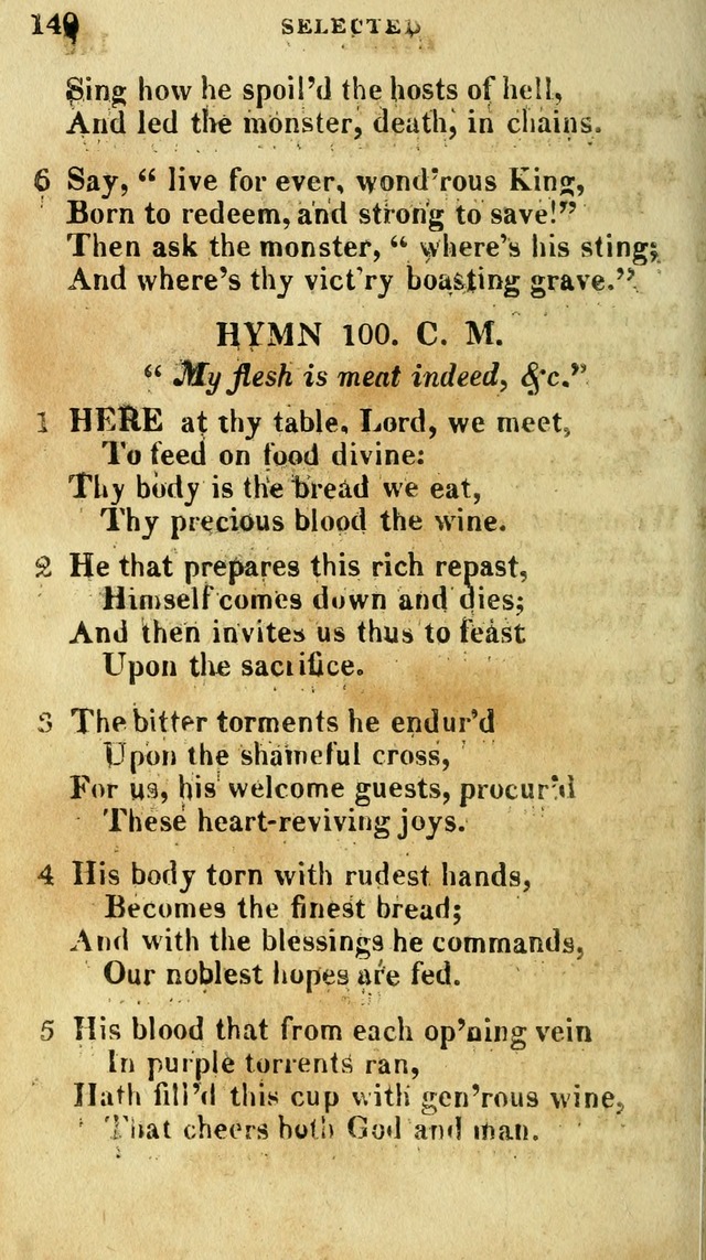 A Selection of Hymns, from the Best Authors page 144