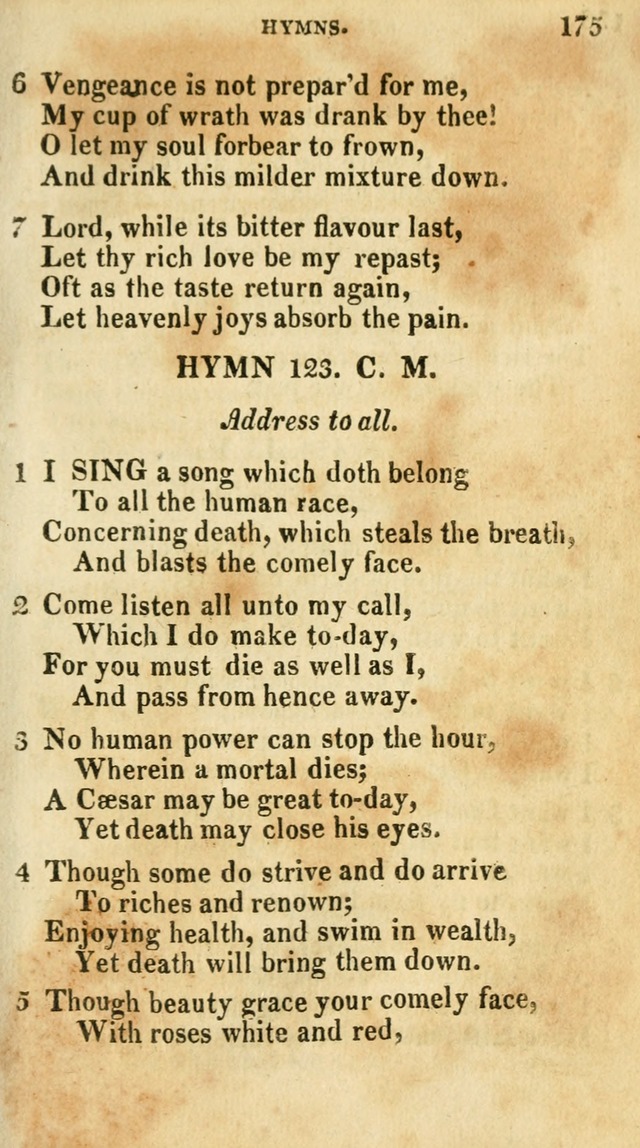 A Selection of Hymns, from the Best Authors page 179