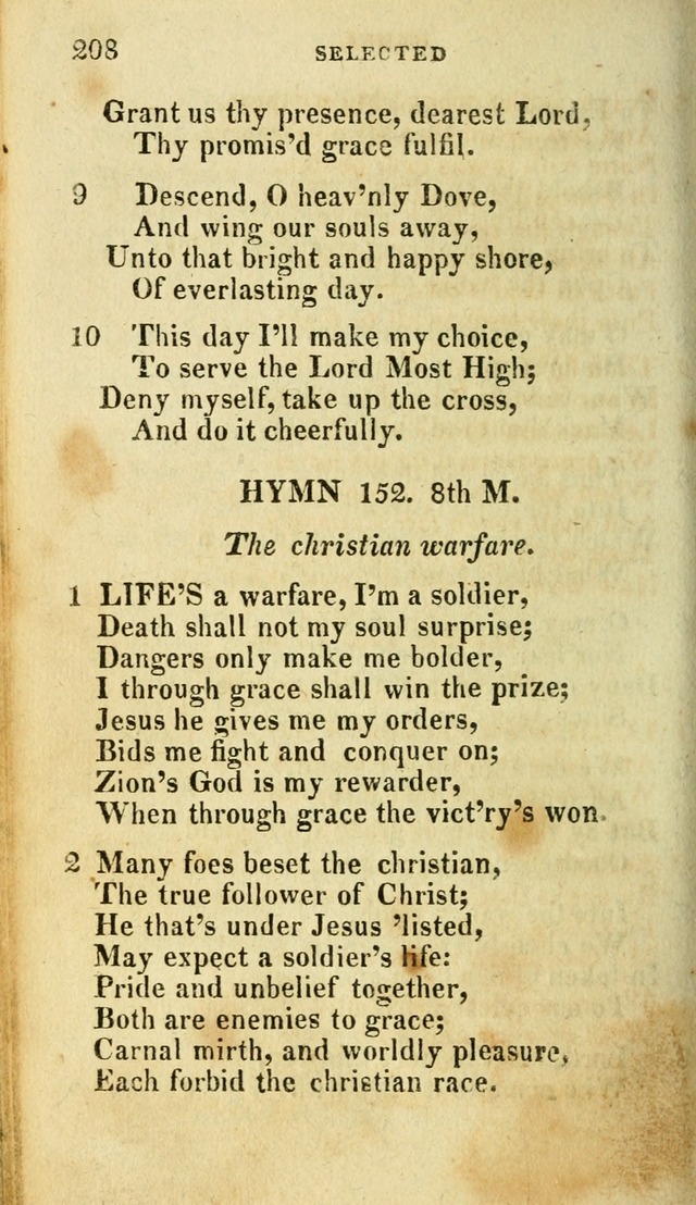A Selection of Hymns, from the Best Authors page 216