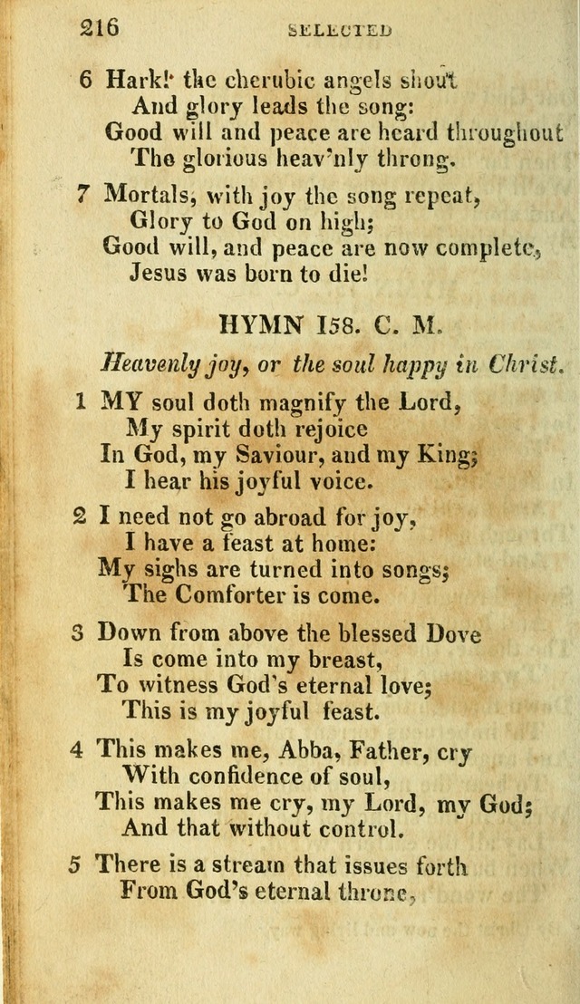A Selection of Hymns, from the Best Authors page 224