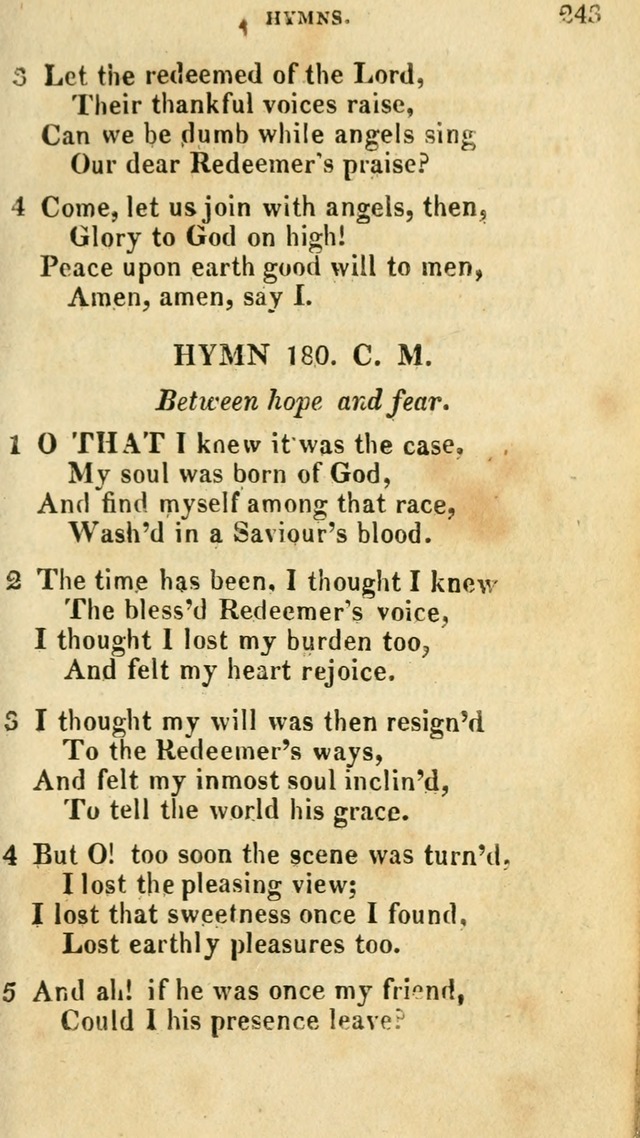 A Selection of Hymns, from the Best Authors page 251