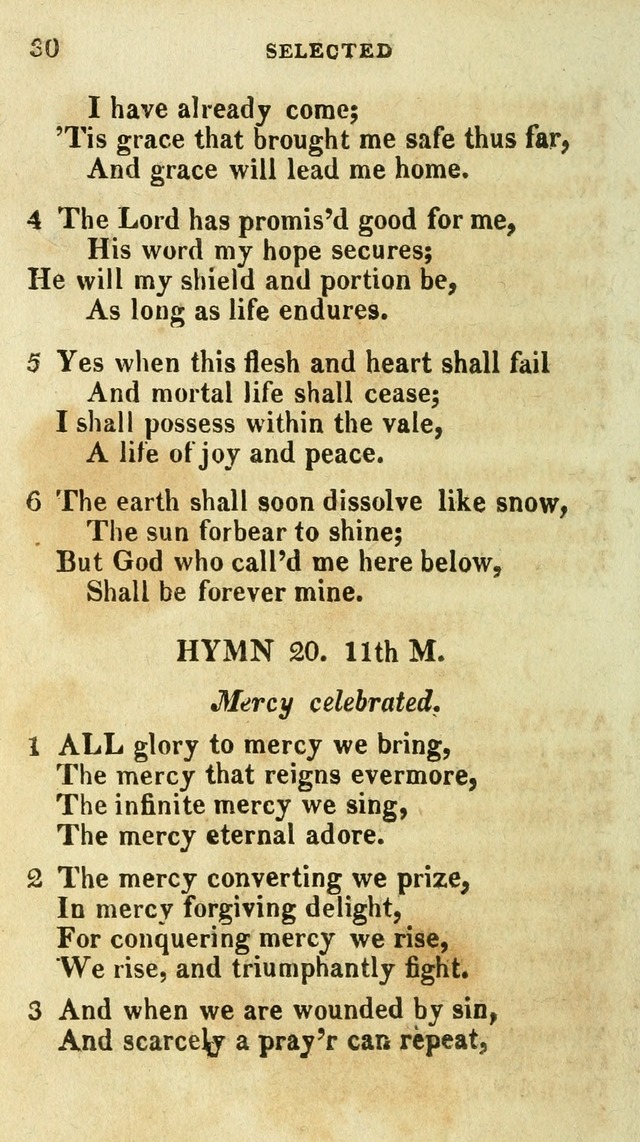 A Selection of Hymns, from the Best Authors page 34