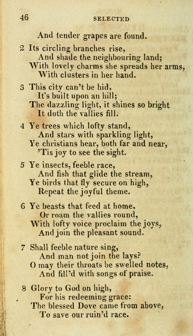 A Selection of Hymns, from the Best Authors page 50