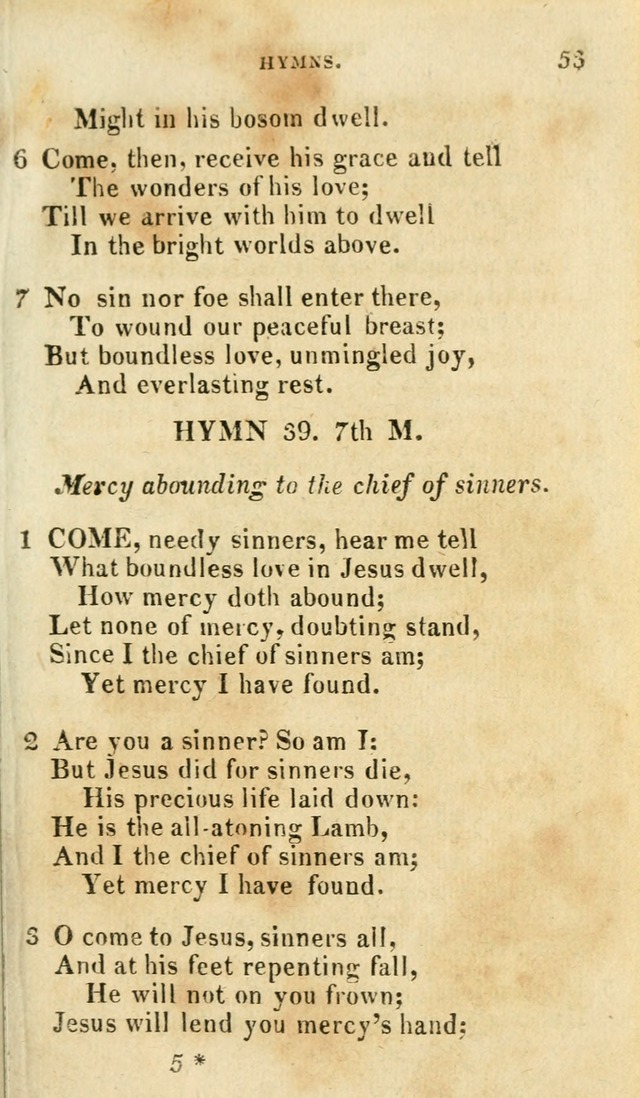A Selection of Hymns, from the Best Authors page 57