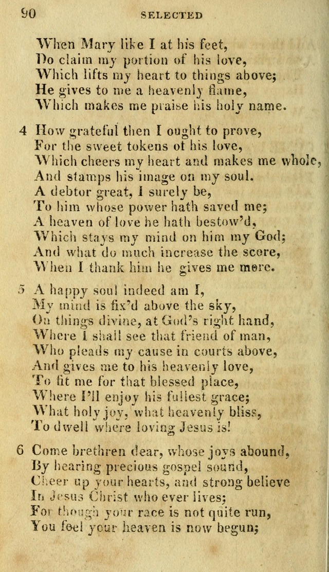 A Selection of Hymns, from the Best Authors page 94
