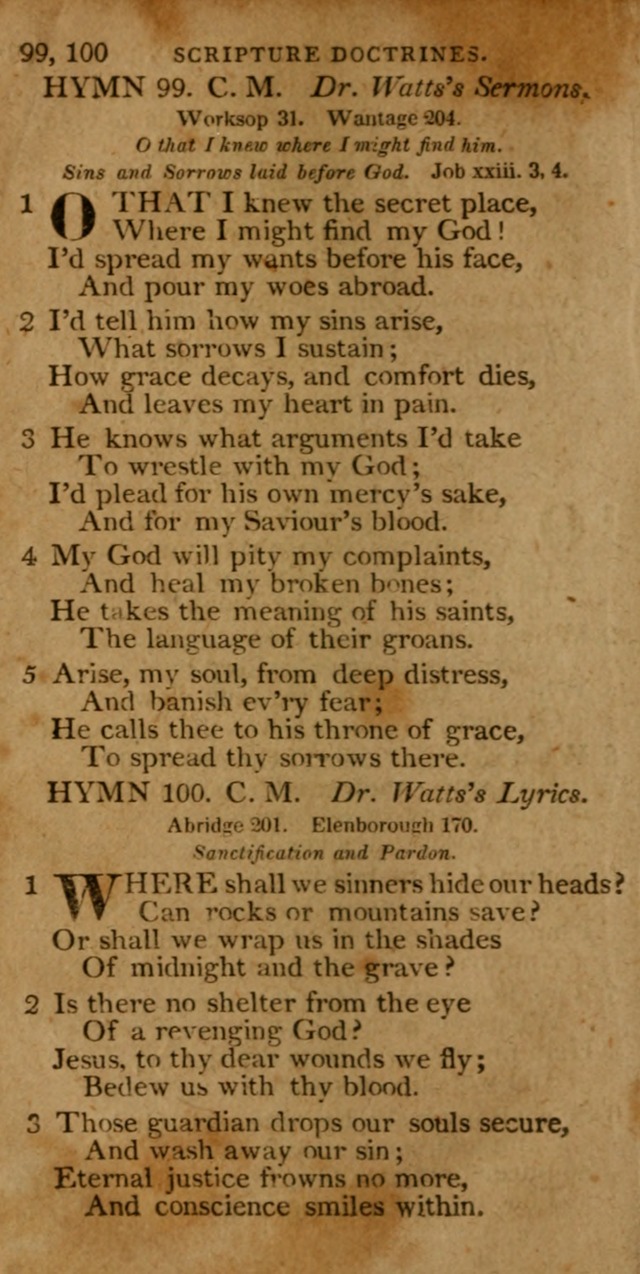 A Selection of Hymns from the Best Authors.: including a great number of originals: intended to be an appendix to Dr. Watts