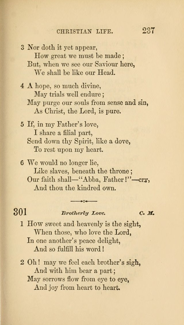 Social Hymn Book: Being the Hymns of the Social Hymn and Tune Book for the Lecture Room, Prayer Meeting, Family, and Congregation (2nd ed.) page 237