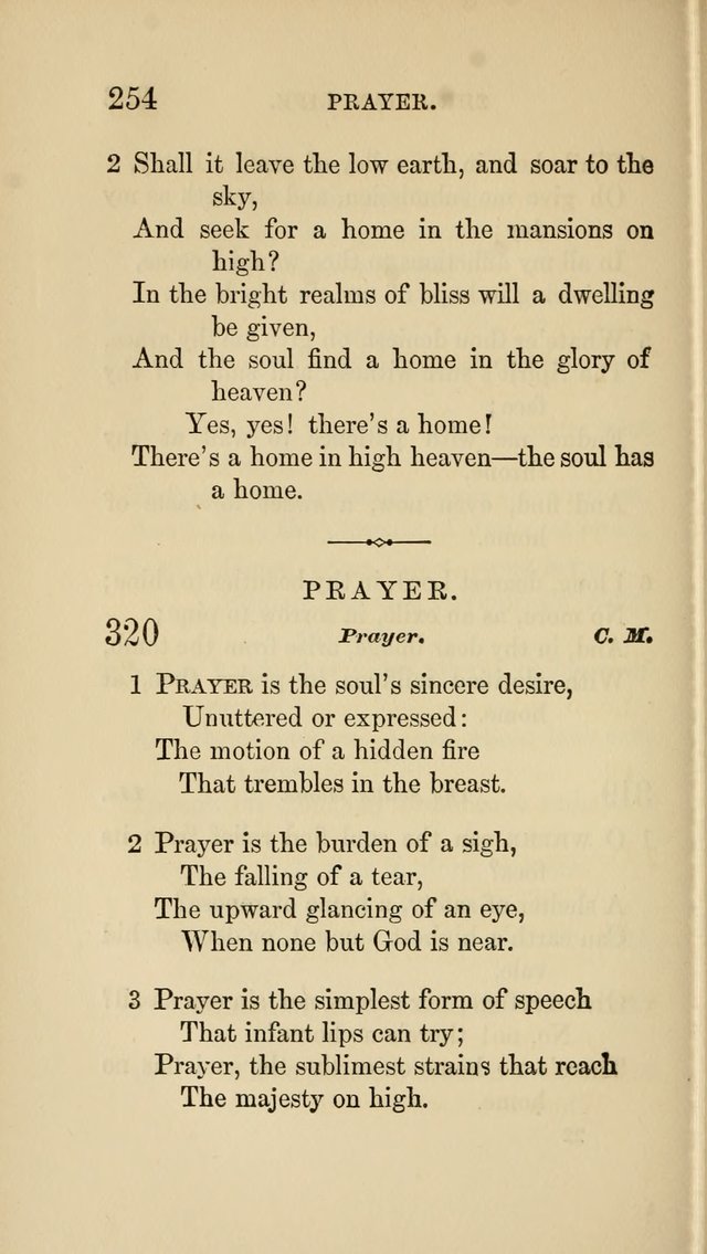 Social Hymn Book: Being the Hymns of the Social Hymn and Tune Book for the Lecture Room, Prayer Meeting, Family, and Congregation (2nd ed.) page 254