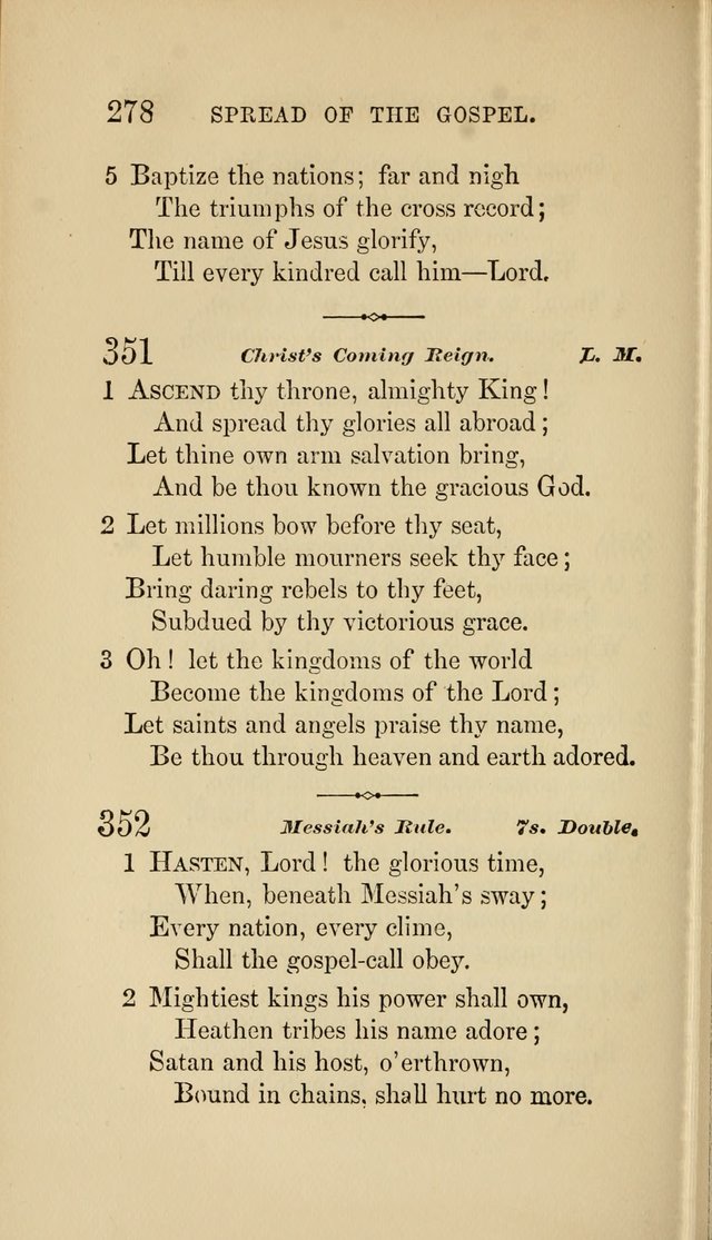Social Hymn Book: Being the Hymns of the Social Hymn and Tune Book for the Lecture Room, Prayer Meeting, Family, and Congregation (2nd ed.) page 280