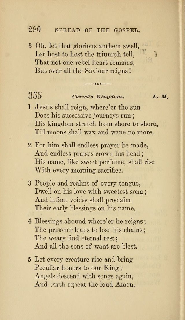 Social Hymn Book: Being the Hymns of the Social Hymn and Tune Book for the Lecture Room, Prayer Meeting, Family, and Congregation (2nd ed.) page 282