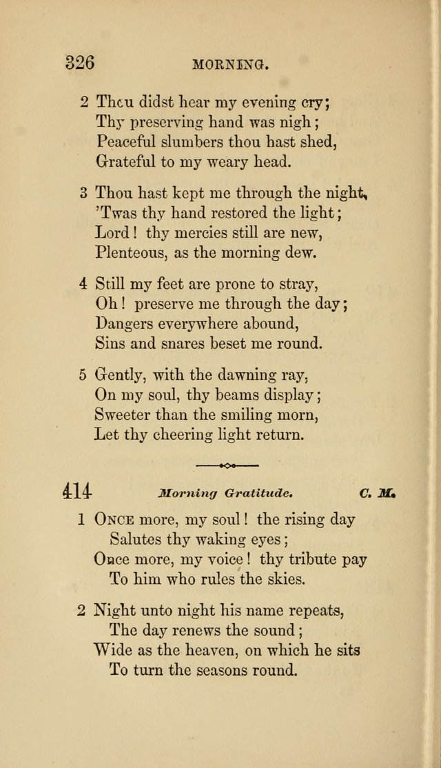 Social Hymn Book: Being the Hymns of the Social Hymn and Tune Book for the Lecture Room, Prayer Meeting, Family, and Congregation (2nd ed.) page 328