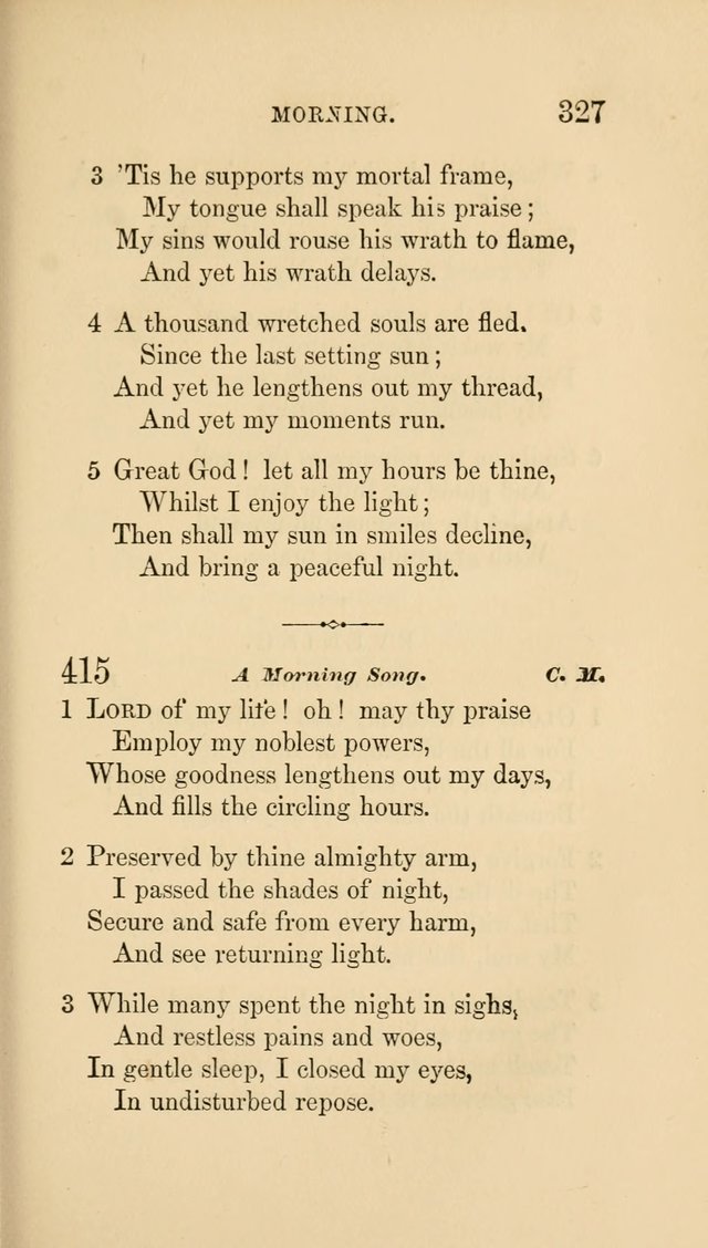 Social Hymn Book: Being the Hymns of the Social Hymn and Tune Book for the Lecture Room, Prayer Meeting, Family, and Congregation (2nd ed.) page 329