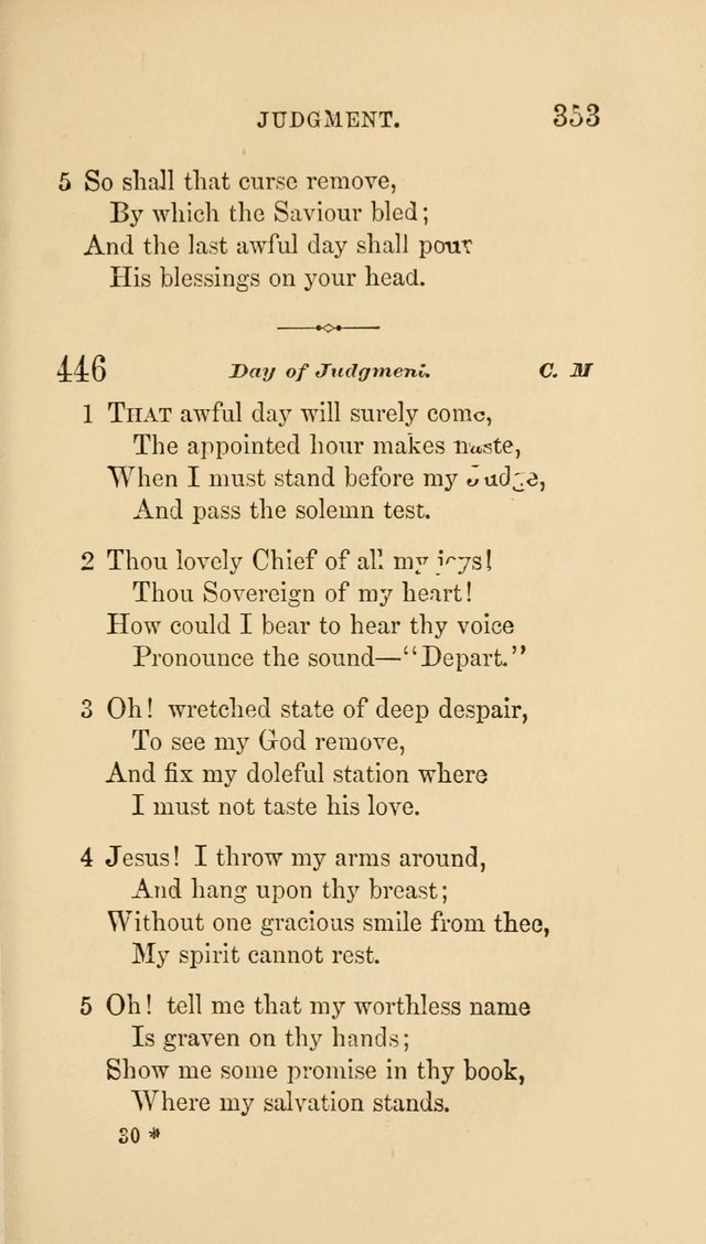 Social Hymn Book: Being the Hymns of the Social Hymn and Tune Book for the Lecture Room, Prayer Meeting, Family, and Congregation (2nd ed.) page 355