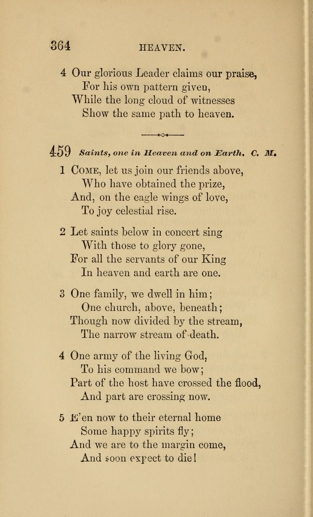 Social Hymn Book: Being the Hymns of the Social Hymn and Tune Book for the Lecture Room, Prayer Meeting, Family, and Congregation (2nd ed.) page 366