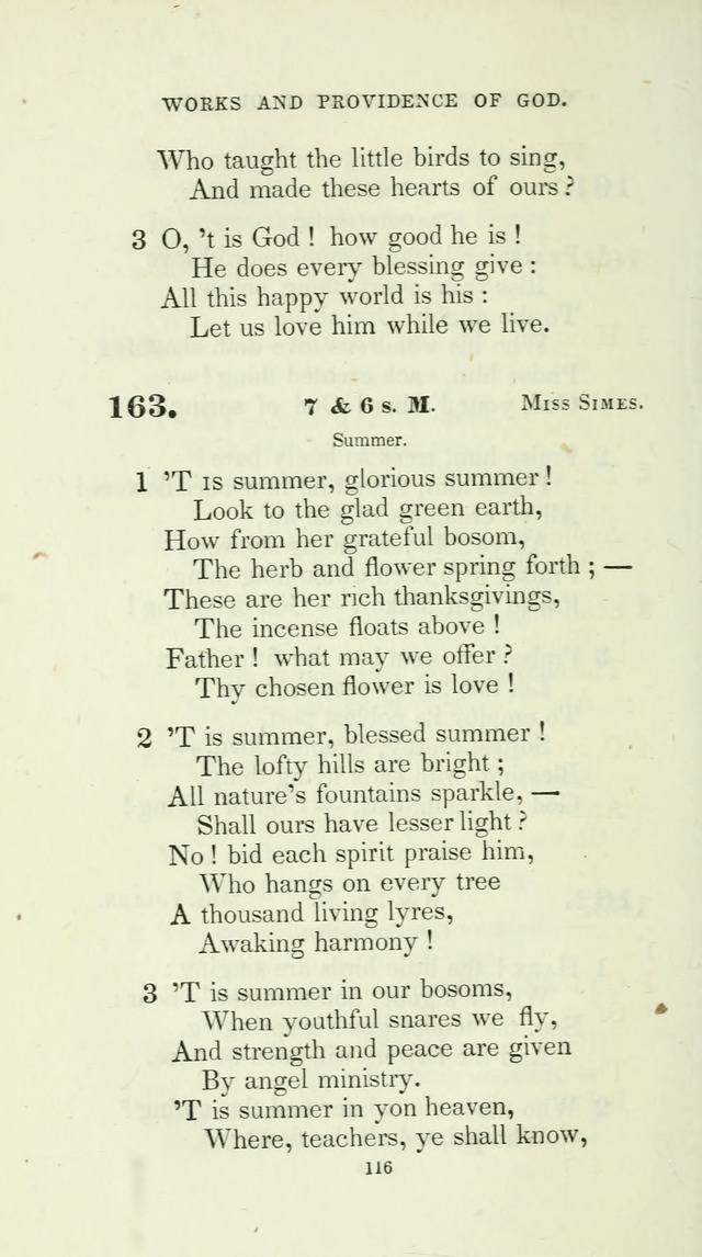 The School Hymn-Book: for normal, high, and grammar schools page 116