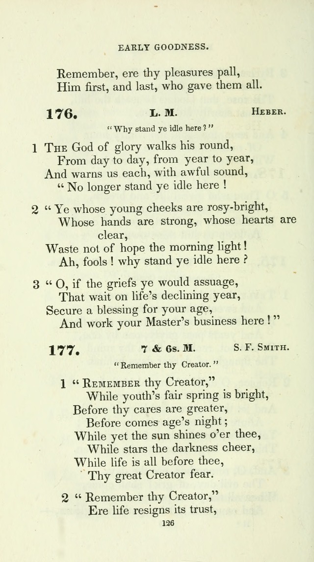The School Hymn-Book: for normal, high, and grammar schools page 126