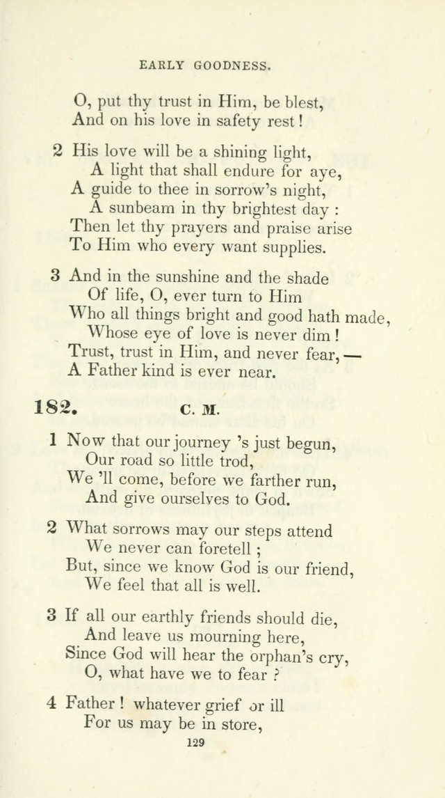 The School Hymn-Book: for normal, high, and grammar schools page 129