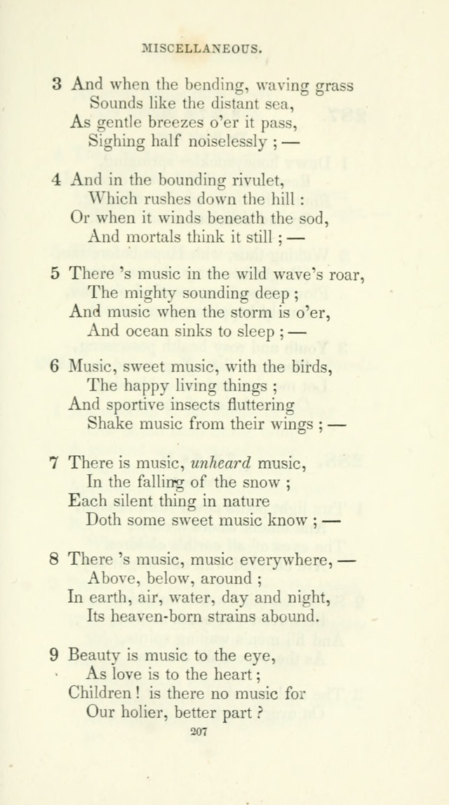The School Hymn-Book: for normal, high, and grammar schools page 207