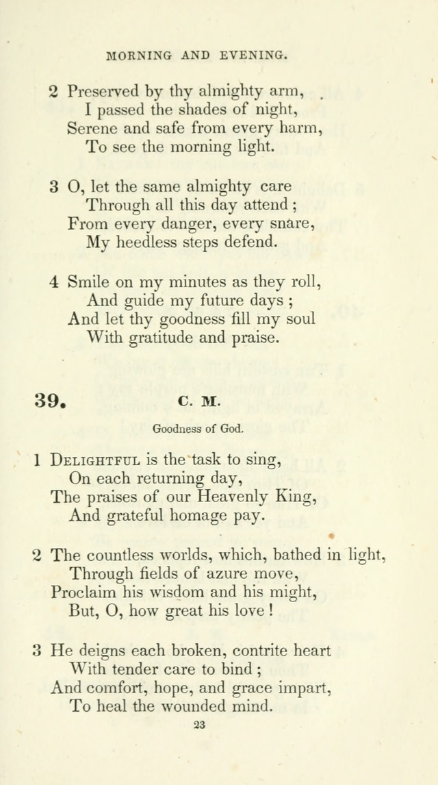 The School Hymn-Book: for normal, high, and grammar schools page 23