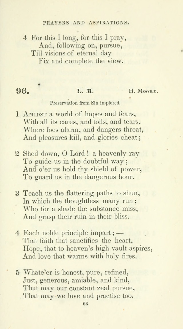 The School Hymn-Book: for normal, high, and grammar schools page 63
