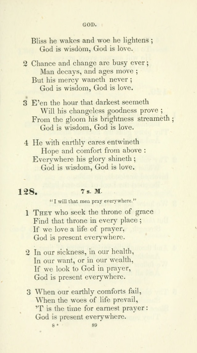 The School Hymn-Book: for normal, high, and grammar schools page 89