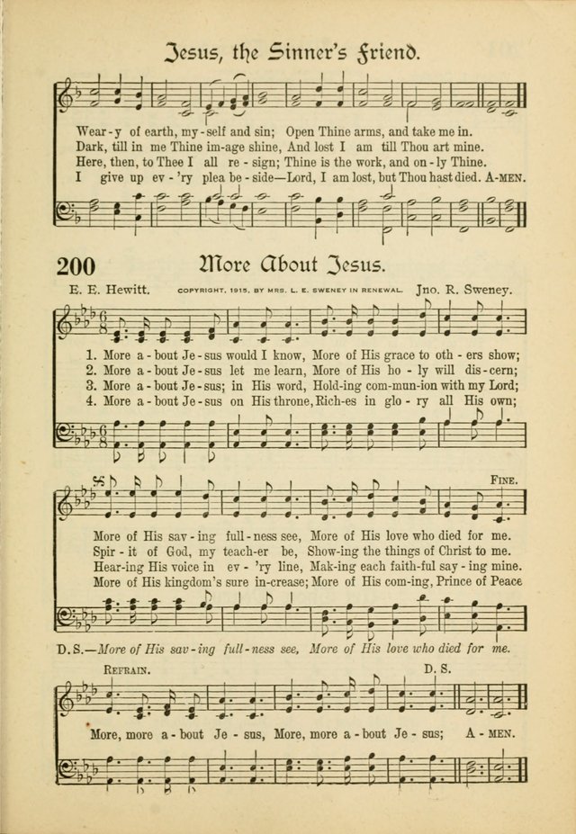 Songs of Hope: for the Church and Sunday School page 201