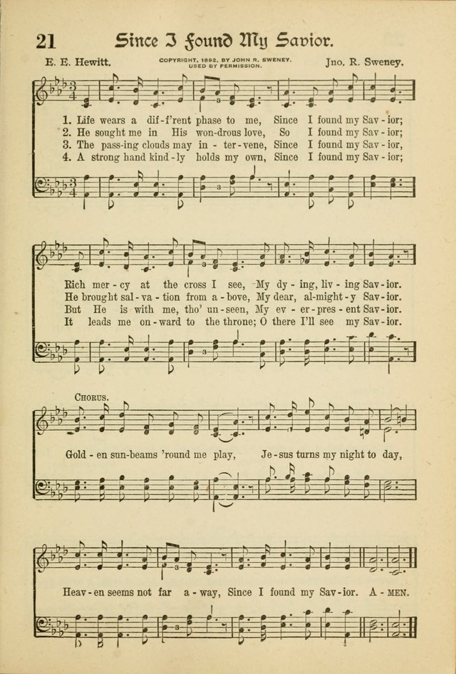 Songs of Hope: for the Church and Sunday School page 23