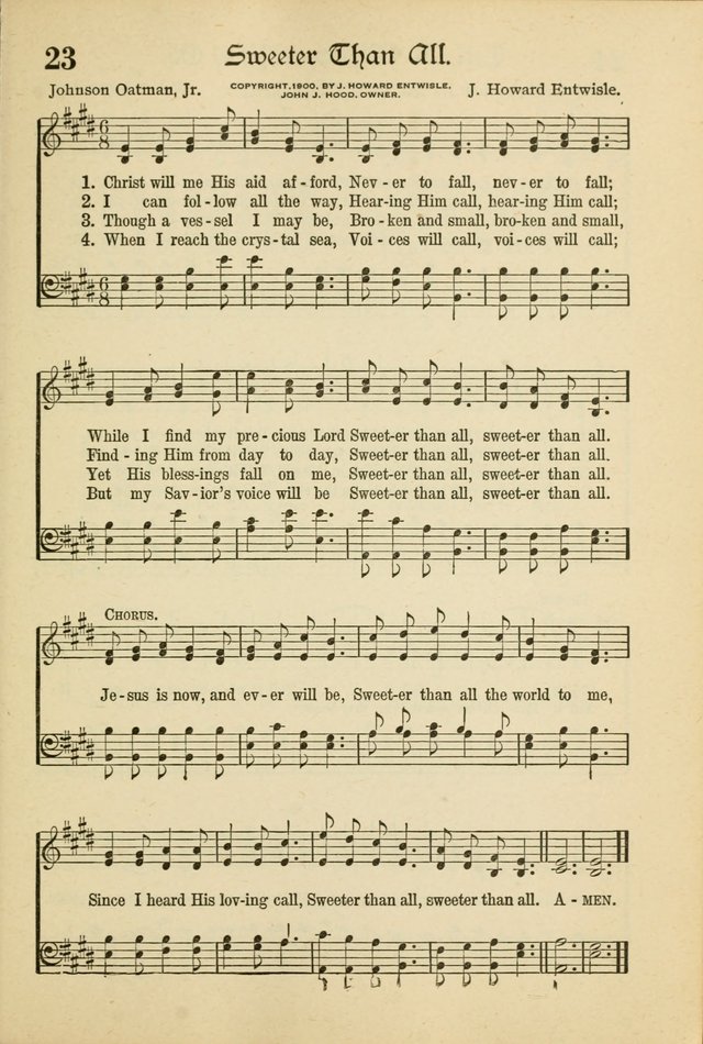 Songs of Hope: for the Church and Sunday School page 25