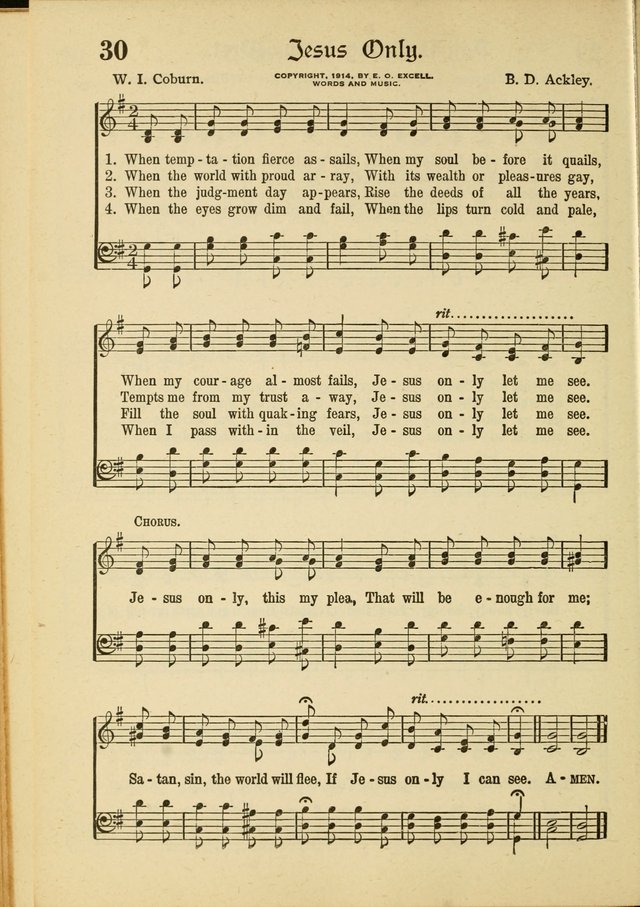 Songs of Hope: for the Church and Sunday School page 32