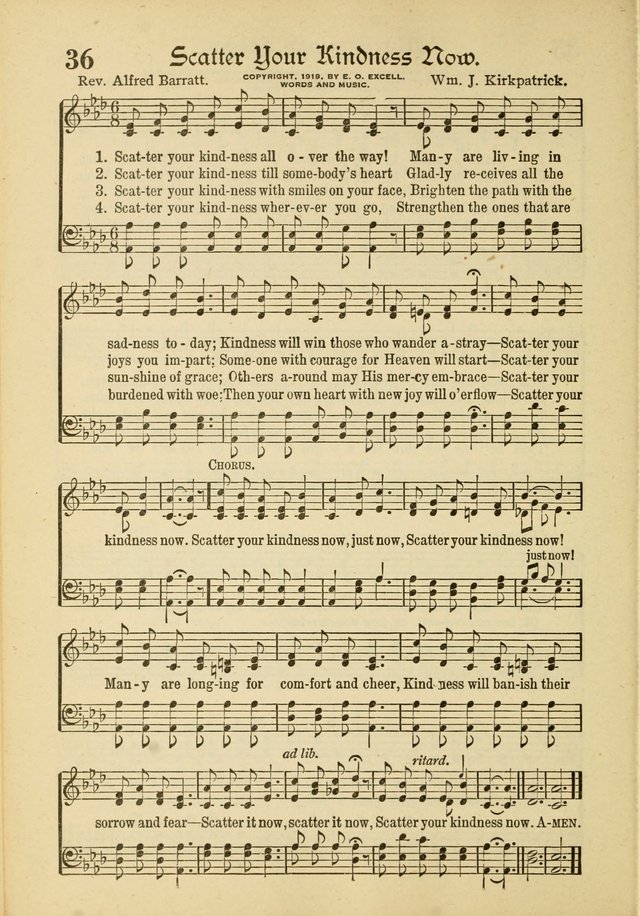 Songs of Hope: for the Church and Sunday School page 38