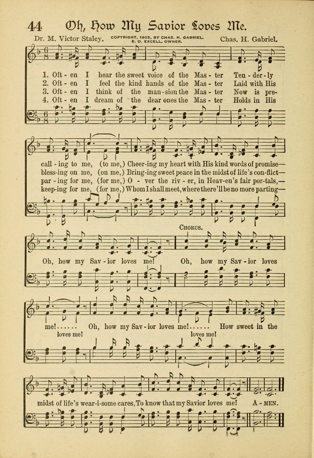 Songs of Hope: for the Church and Sunday School page 46