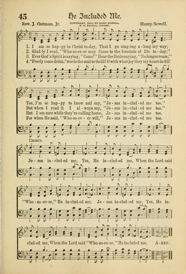 Songs of Hope: for the Church and Sunday School page 47